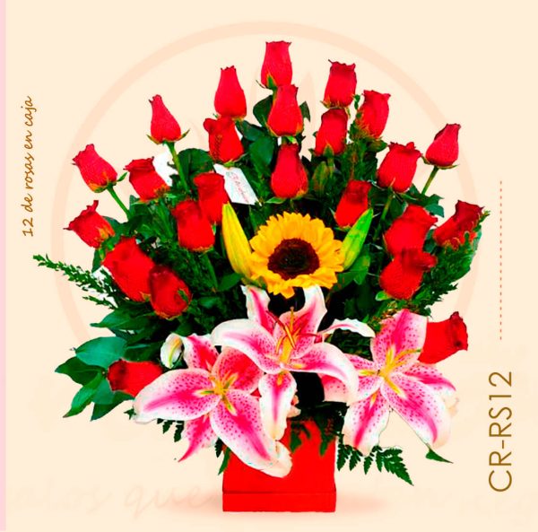 CAJA DE ROSAS