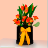 BOX DE TULIPANES NARANJAS - Imagen 2